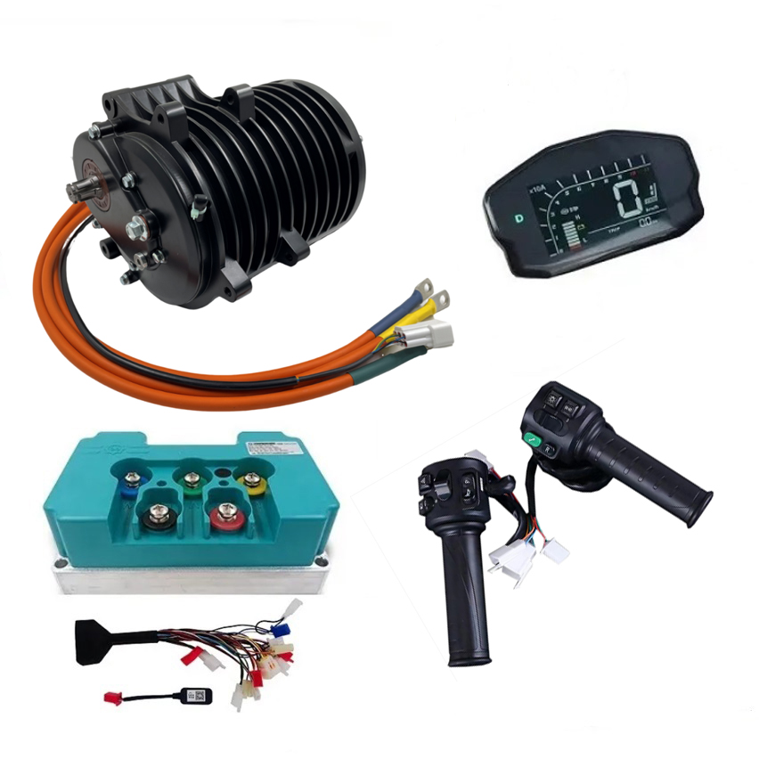 QSMOTOR 138-C V3 3000W High To - огляд і ціна Kelly Kls7230S Controller