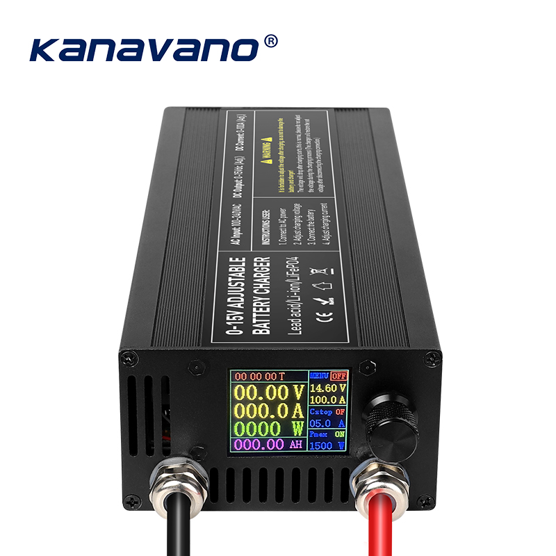 60A100A CC CV Adjustable Batte - огляд і ціна 84V 20A Smart Charger
