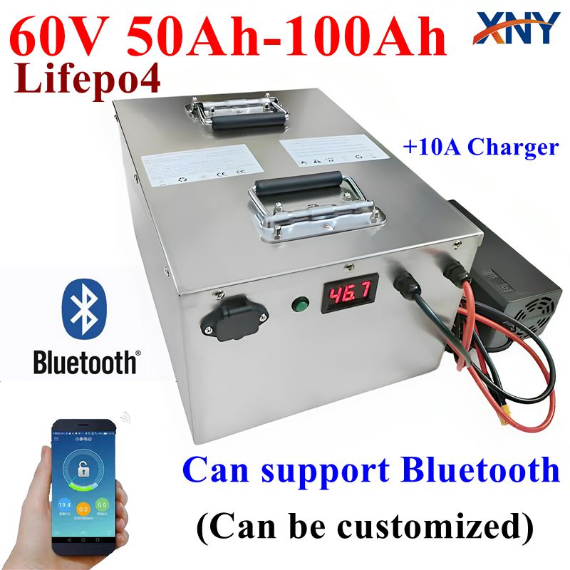 60V 50Ah 100Ah LiFePO4 Battery - огляд і ціна 72V 40Ah Lifepo4 Battery Pack