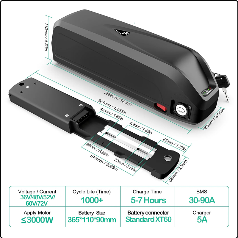 48V 50AH 52V 36V 30AH Ebike Ba - огляд і ціна 60V 50Ah Electric Scooter Battery