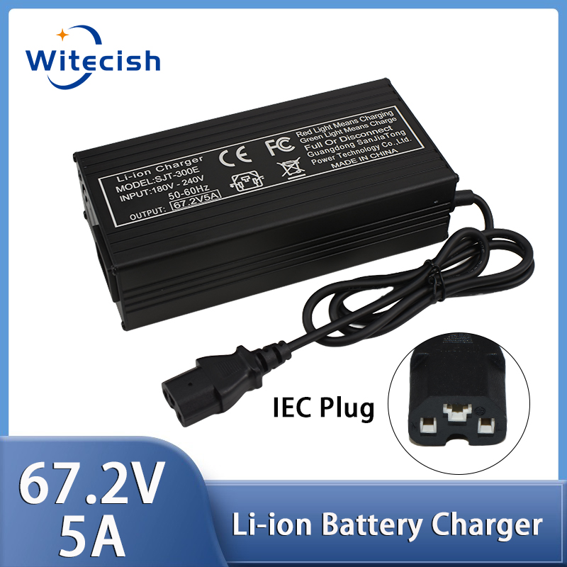 60V Fast Charger 67.2V/5A for  - огляд і ціна 84V 20A Smart Charger